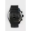 Men's watches with a graphite-blue dial