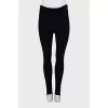 Skinny leggings with stripes