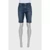 Men's denim shorts with pockets