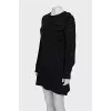 Fitted dress with long sleeves