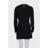 Fitted dress with long sleeves