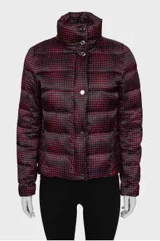 Jacket with a small print