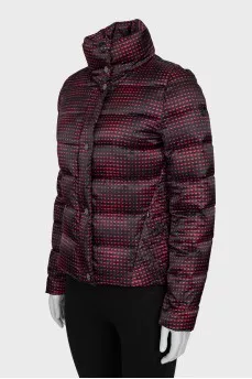 Jacket with a small print