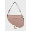 Saddle leather bag