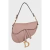 Saddle leather bag