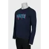 Men's blue sweatshirt