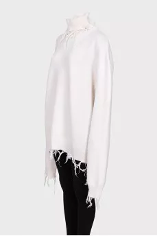 Oversized merino wool jumper
