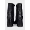Wide toe ankle boots