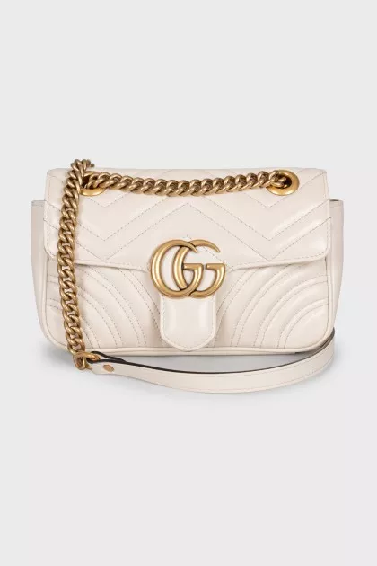 GG Marmont Leather Crossbody Bag