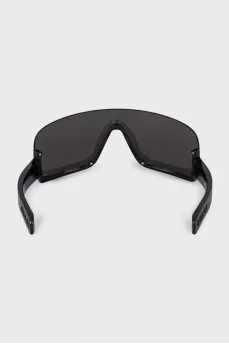 Black sunglasses mask