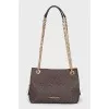 Brown canvas bag