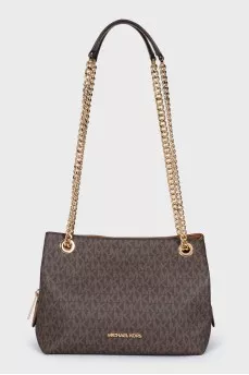 Brown canvas bag