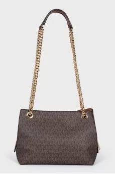 Brown canvas bag