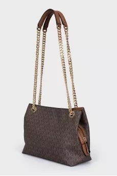 Brown canvas bag