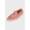 Summer Charms Walk Suede Loafers