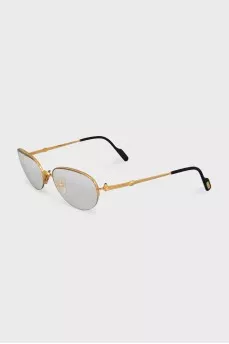 Gold Cabochon Glasses
