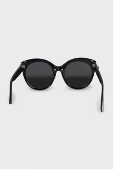 White floral print sunglasses