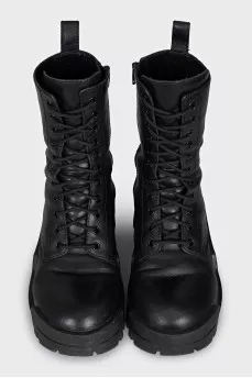 Bulldozer leather boots