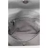 Silver crossbody with crystals
