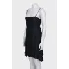 Ruffled dress with thin straps