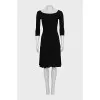 Fitted dress with sleeves