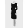 Fitted dress with sleeves
