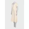 White dress with short sleeves