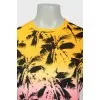 Men's sweatshirt with palm trees with tag
