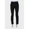 Men's trousers with patch pockets
