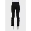 Men's trousers with patch pockets
