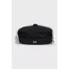 Black cap with mesh