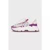 Daymaster suede and leather sneakers