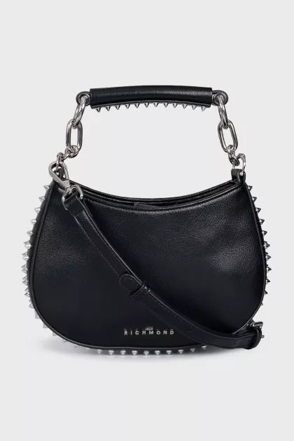 Bag decorated with spikes
