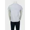 T -shirt male brand logo and tag