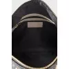 Bag with a branded logo on a zipper