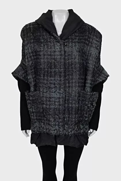 Green oversized jacket