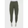 Men's green sweatpants