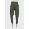 Men's green sweatpants