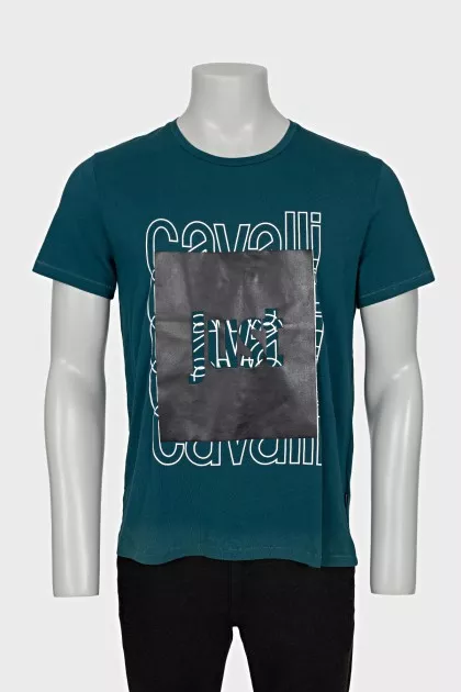 Men's T-shirt with applique
