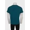 Men's T-shirt with applique