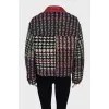 Reversible plaid jacket