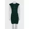 Green sleeveless dress