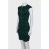 Green sleeveless dress