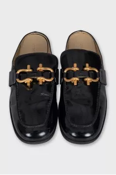 Leather mules Monsieur