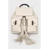 Bamboo leather backpack