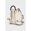 Bamboo leather backpack