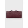 Andiamo leather clutch