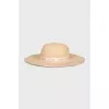 Hat with branded band