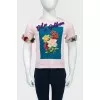 Baby T -shirt with a floral print with tag