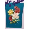 Baby T -shirt with a floral print with tag